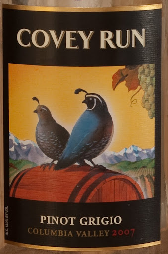 Covey Run, Pinot Grigio, 2007