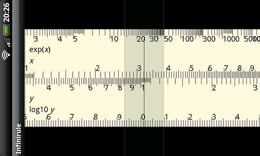 Infinirule Virtual Slide Rule