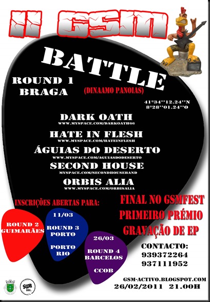 bandas de garagem official 2011