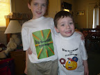 The boys and their shirts