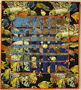 Blended Quilt.  This quilt uses Ricky Timms' convergence quilt technique. Skill Level : All