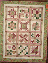 Beginner Sampler Quilt. Skill Level: All