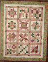 Beginner Sampler Quilt. Skill Level: All
