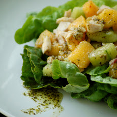 Thai Chicken and Nectarine Salad