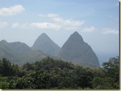 Petite and Grande Pitons (Small)