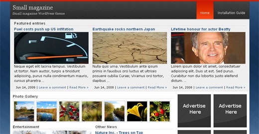 Small-Megazine-2009- Free-premium-magazine-style-wordpress-theme