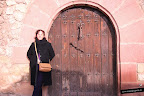T&iacute;pica puerta con lagartos