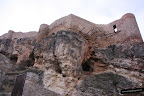 Vista desde abajo del Castillo Alcazaba