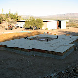 Day 1- NE view sheathing 1/31