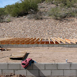 Master bed/bath joists done 1/18