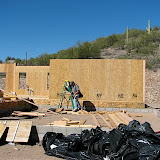 Inside garage wall forming 2/27