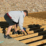 Kory applying caulk 2/6