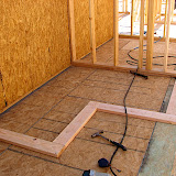 Begin master bath walk-in shower 4/19