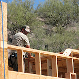 Mark sheathing parapet 5/30