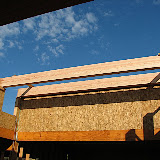 Two kitchen beams up 5/25