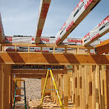 Standing in dining rm - toward exercise, master BR
