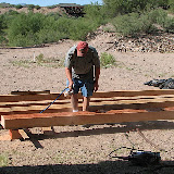 Spraying big beams 9/20