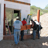 Hositing 1st beam 9/21