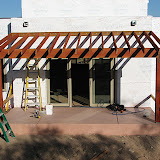 Back patio progress end of day 9/23