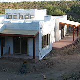 9/25 back side of house