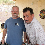 Mike &amp; his "old guys rule" shirt 7/24