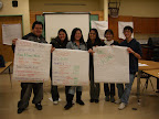 These ISA students show off their budget - great job!