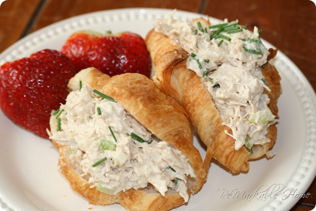 Seriously the BEST Chicken Salad Sandwiches Ever! {ReMarkableHome.net}