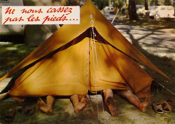 Cartes Postales Pop et  Kitsch des années 50, 70 et 70 - Pop and kitsch vintage postcards from the fifties, the sixties and the seventies : Humours de vacances
