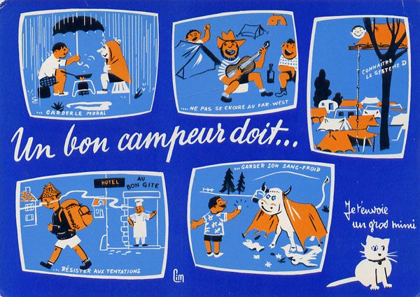 Cartes Postales Pop et  Kitsch des années 50, 70 et 70 - Pop and kitsch vintage postcards from the fifties, the sixties and the seventies : Quelques mots d'humour