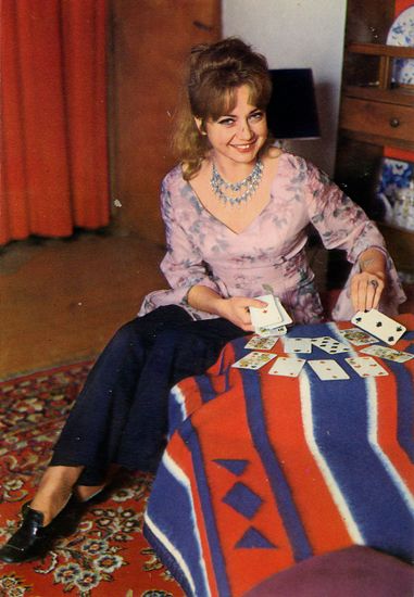 Cartes Postales Pop et  Kitsch des années 50, 70 et 70 - Pop and kitsch vintage postcards from the fifties, the sixties and the seventies : Femmes d'intérieur