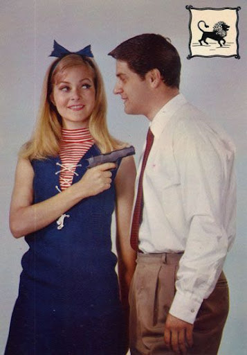 Cartes Postales Pop et Kitsch des années 50, 70 et 70 Zodiac Lovers / Amoureux du Zodiaque