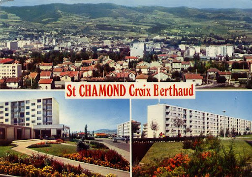 Cartes Postales Pop et Kitsch des années 50, 70 et 70 Suburban architecture / Architecture de villes nouvelles
