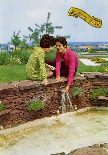 Cartes Postales Pop et  Kitsch des années 50, 70 et 70 Groovy couples / Couples branchés