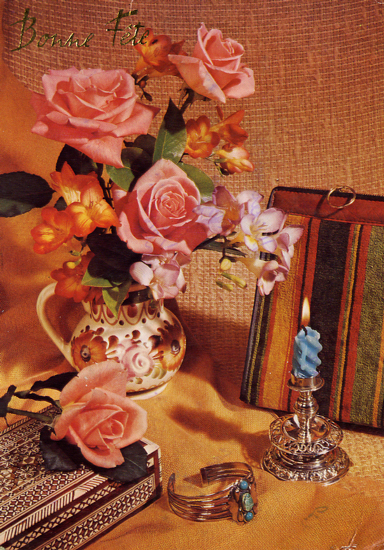 Cartes Postales Pop et Kitsch des années 50, 70 et 70 - Pop and kitsch vintage postcards from the fifties, the sixties and the seventies : Groovy gifts, super cadeaux