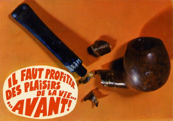 Cartes Postales Pop et  Kitsch des années 50, 70 et 70 - Pop and kitsch vintage postcards from the fifties, the sixties and the seventies : Ca vous cause ? / Talking tools