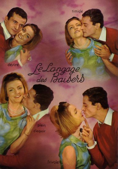 Cartes Postales Pop et  Kitsch des années 50, 70 et 70 - Pop and kitsch vintage postcards from the fifties, the sixties and the seventies : Couples, lettres d'amour