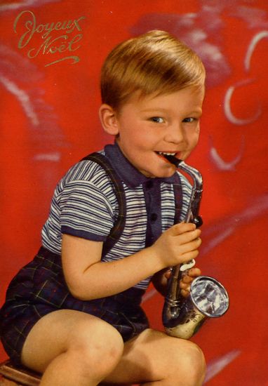 Cartes Postales Pop et  Kitsch des années 50, 70 et 70 - Pop and kitsch vintage postcards from the fifties, the sixties and the seventies : Musique de jeunes