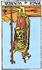 Page of Wands (Reversed)