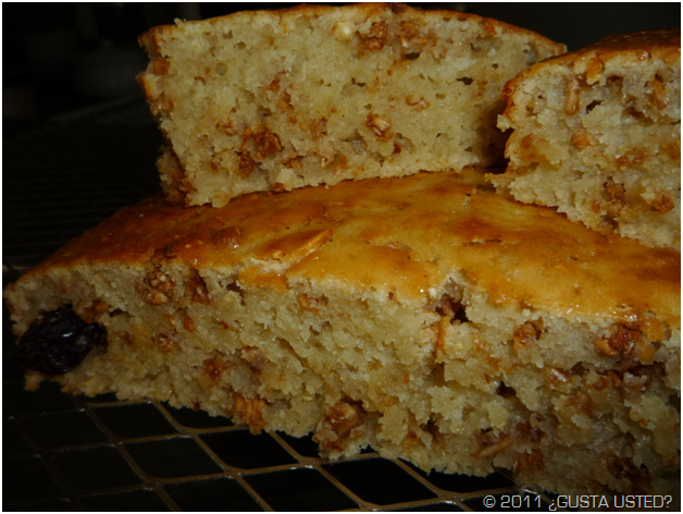 PANQUE DE PLATANO CON GRANOLA image