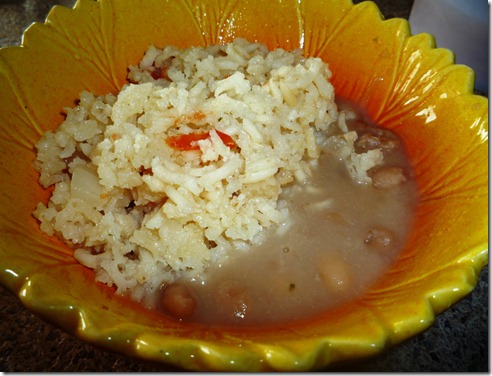 Arroz pintadito con frijoles claros ARROZ PINTADITO (7)