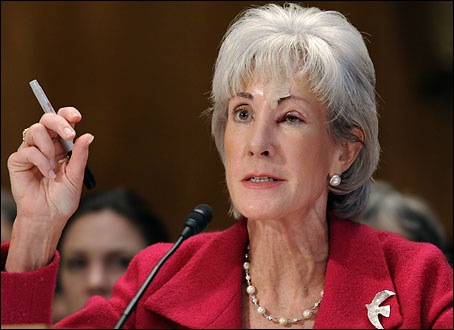 Red dress Kathleen Sebelius