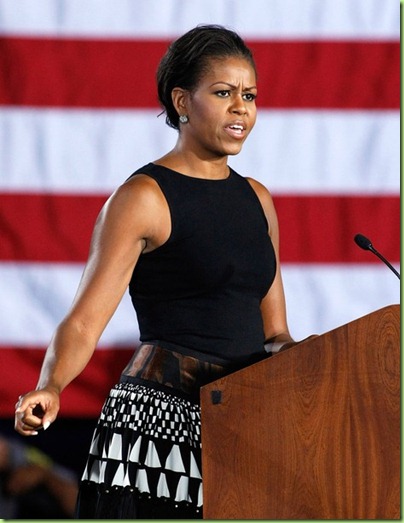 here's  a classy flotus look
