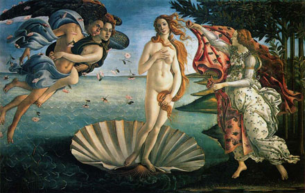 the birth of venus