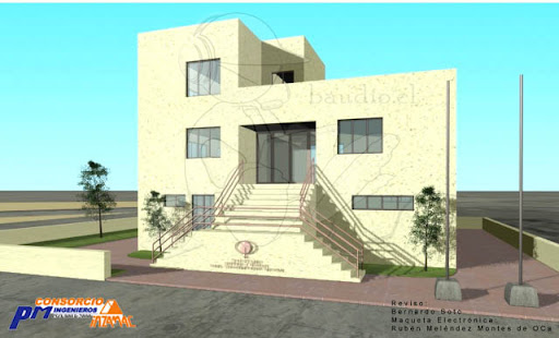Patio Transferencia. Edificio Administrativo