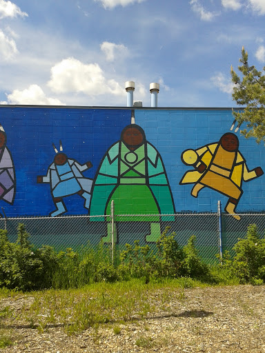 Native Dance Mural