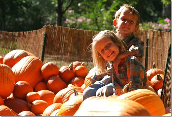 together on pumpkins