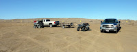 Ready, set, go (Rabbit Creek parking lot) Photo