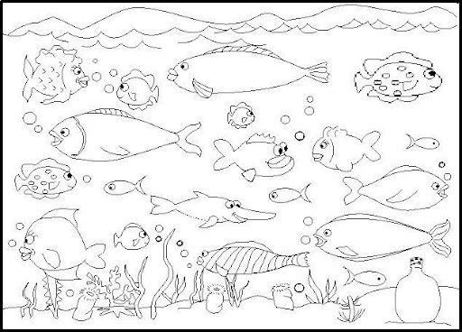  Imagenes del ecosistema acuatico para dibujar