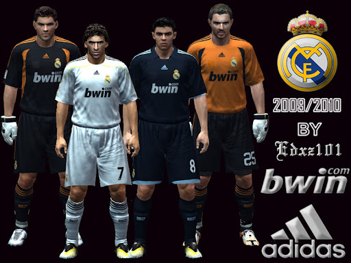 real madrid 2011 kit. Real Madrid 09/10 Kit Set by