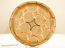 SOLD! - Circus of Power: Maple & resin, 12in. diam.